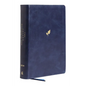 Niv, Lucado Encouraging Word Bible, Blue, Leathersoft, Thumb Indexed, Comfort Print: Holy Bible, New International Version - Imitation Leather