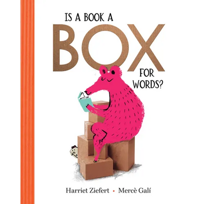 Is a Book a Box for Words? - Hardcover