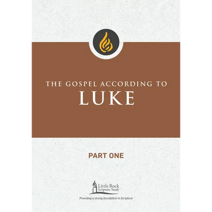The Gospel According to Luke, Part One - Paperback