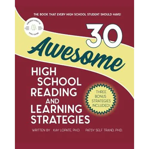 30 Awesome High School Reading and Learning Strategies - Paperback