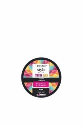 Urban Care Style Guide: Matte Hair Wax for Natural Hold - Texturizing Wax with Beeswax, Vegetable Oils & Vitamins - 100ml