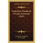 Doderlein's Handbook Of Latin Synonyms (1841) - Hardcover