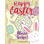 Happy Easter Maze Games: Maze Puzzles Activity Book for Kids 4-8 - Paperback