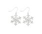Crystal Snowflakes Earrings