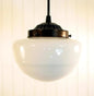 Schoolhouse Pendant LIGHT of Replica Mushroom Globe
