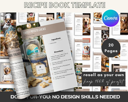 Pet Care Bundle: Ebook, Checklists, Recipe Book (MRR + PLR)