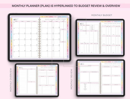 All-in-One Digital Planner 2026, 2027, 2028 Digital Planner, Digital Journal, Digital Goodnotes Template, Weekly, Daily Planner, Notability
