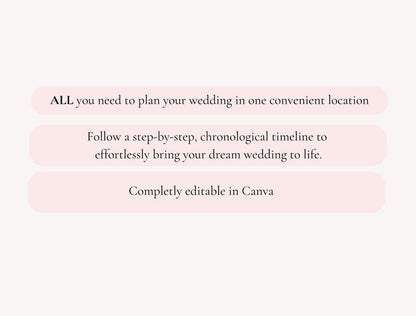 600 Page Canva Wedding Planner Template Bundle, Wedding Checklist, Engagement Party Binder,  Wedding Itinerary, Wedding Day Binder