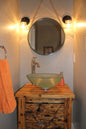 Vintage Mason Jar WALL LIGHT Sconce