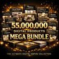 55 Million+ PLR MRR Digital Products Mega Bundle | Resellable eBooks, Courses & Templates | Digital Download