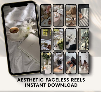 25,500+ Faceless Reels Bundle with PLR & MRR, Ready-To-Resell Digital Product Vault, Private Label Rights, Canva Editable, Faceless Video