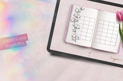 Digital Sticker Bundle Jane Austen Trinket Box | Realistic Goodnotes Stickers Regency Era | Feminine Journaling Kit PNG