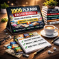 1000 PLR MRR Ebook Bundle, Resellable Digital Products (Instant Download)