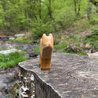 Wooden Deer Calf Waldorf Toy