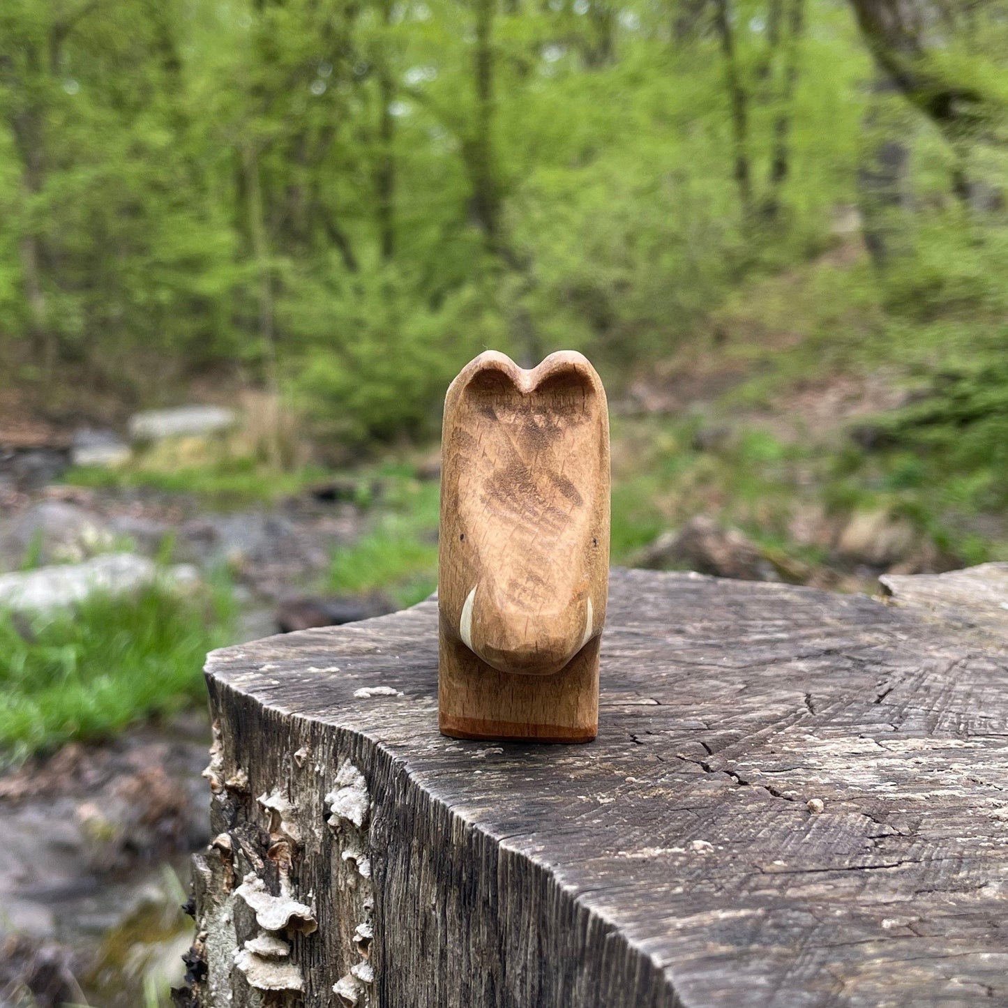 Wooden Boar Waldorf Toy