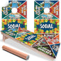 Drinking Game Ver 2 - Cornhole Board Wrap - Set of 2