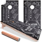 Chalkboard Drinking Game - Cornhole Board Wrap - Set of 2