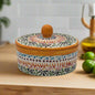 Handmade Talavera Tortilla Warmer | Authentic Puebla Mexican Pottery