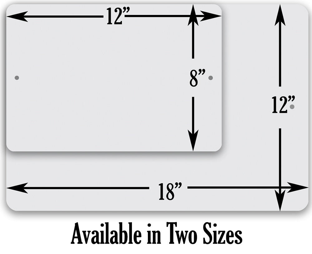 Out House - Metal Sign