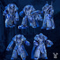 3d Printed Grav. Princeps Squad x5 by DakkaDakka Miniatures