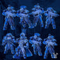 3d Printed Princeps Cohorte Squad x8 by DakkaDakka