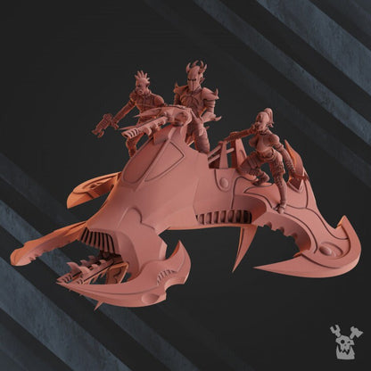 3d Printed Heavy Turbo Bike by DakkaDakka Miniatures