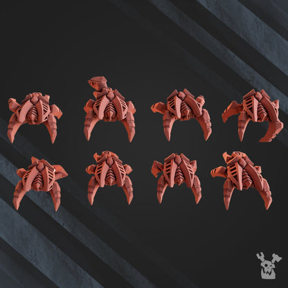 3d Printed Robot Legions Bot Swarms x3 by DakkaDakka