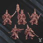 3d Printed Shadow Casters Squad x5 by DakkaDakka