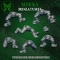 3d Printed Ork Legs x12 by Mekka Miniatures