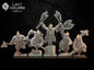 3d Printed Infernal Dwarf Berserkers x5 by Lost Kingdom Miniatures