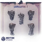 3d Printed Primal Hounds Loincloths x10 by Greytide Studio