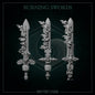 3d Printed Burning Swords x6 by Greytide Studio