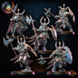 3D Printed Transfiguration Regiment x5 by Lost Kingdom Miniatures