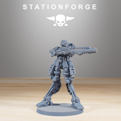 3D Printed Scavenger Wayfarers x5 by StationForge Miniatures