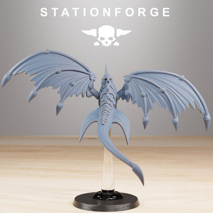 3D Printed Xenarid Flyers x10 by StationForge Miniatures