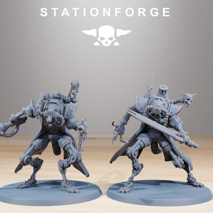 3D Printed Raticus Curdsters x10 by StationForge Miniatures