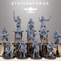 3D Printed GrimGuard Vexillatio x10 by StationForge Miniatures