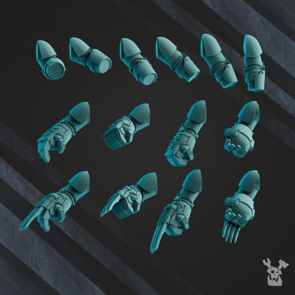 3d Printed Scylla Legion Heavy Destroyers x5 by DakkaDakka Miniatures