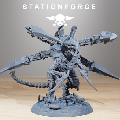 3D Printed Xenarid  Ravager Howler by StationForge Miniatures