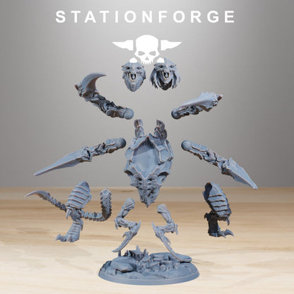 3D Printed Xenarid  Ravager Howler by StationForge Miniatures