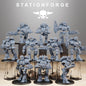 3D Printed Scavenger Mechanods x10 by StationForge Miniatures