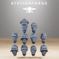 3D Printed GrimGuard Sisters of War x10 by StationForge Miniatures