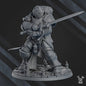 3d Printed Templar Space Knight by DakkaDakka Miniatures