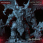 3D Printed Baphomet the Beast King by Dark Gods Miniatures