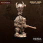 3D Printed Orc Git Herda by Dark Gods Miniatures