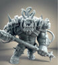 3d Printed Ork Brute Warboss by Meshbrain Labs Miniatures