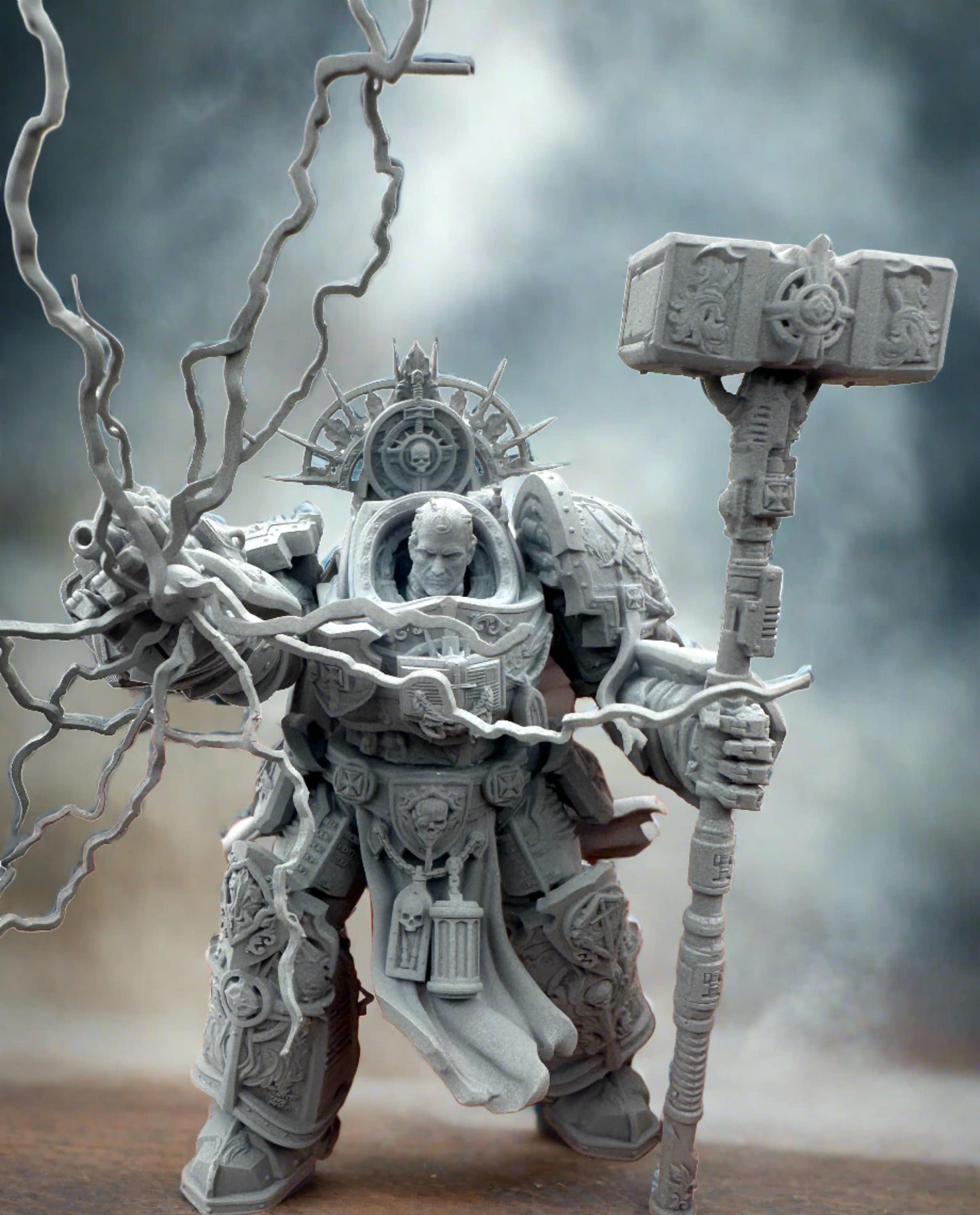 3D Printed Knight of Purity by 3DArtGuy Miniatures