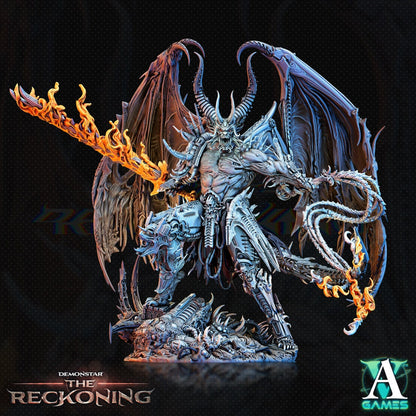 3D Printed Galactic Chaoslord by Archvillain Games