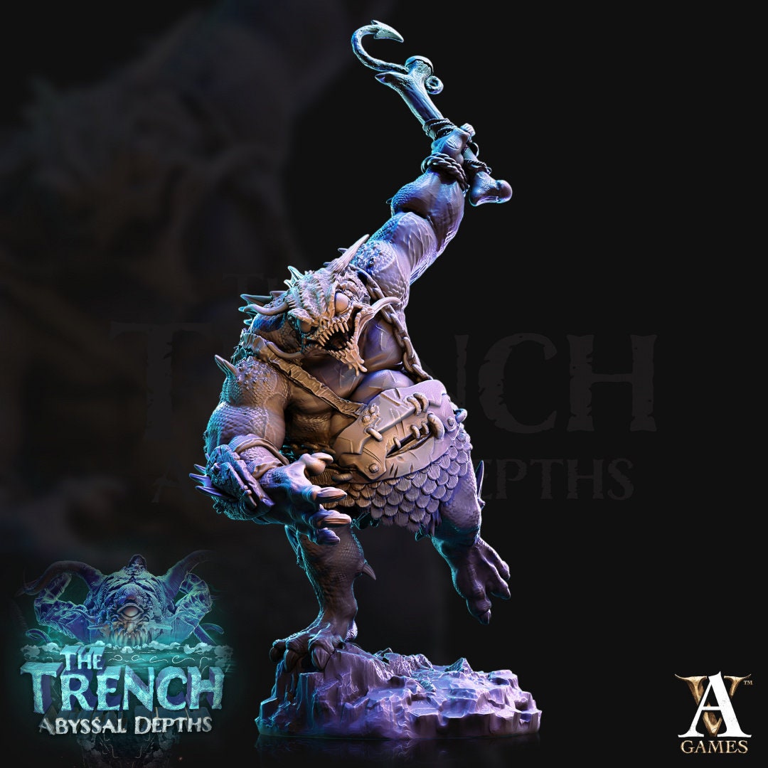 3D Printed Morlok Big Boi by Archvillain Games