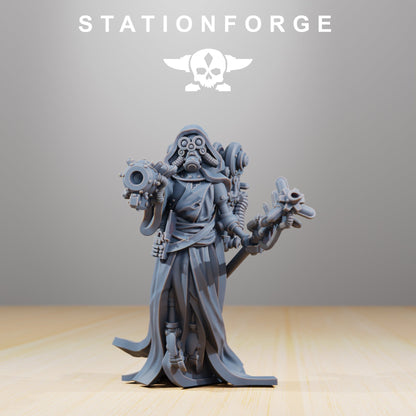 3D Printed Scavenger Electro Lights by StationForge Miniatures